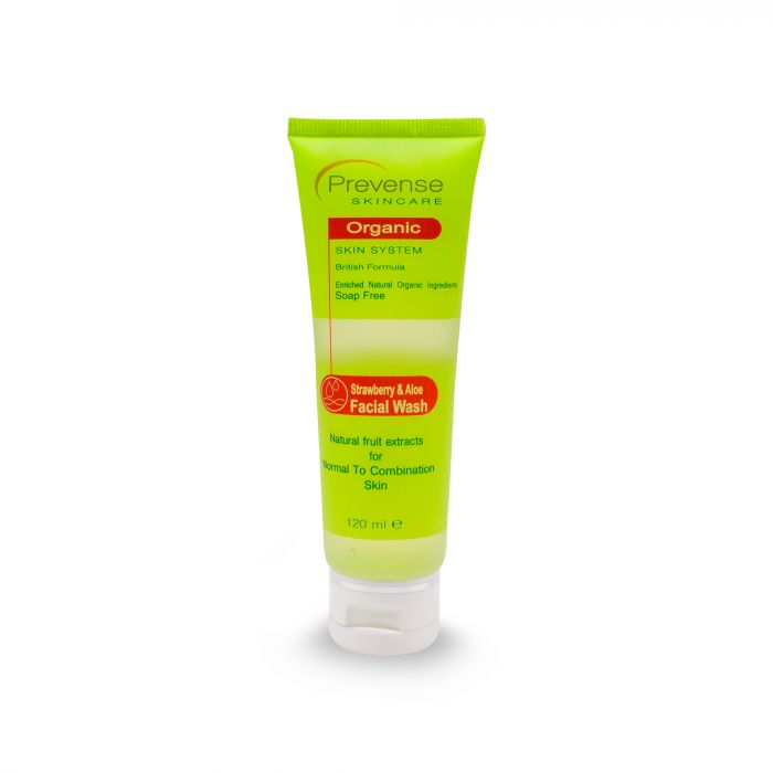 PREVENSE STRAWBERRY & ALOE FACE WASH 120ML