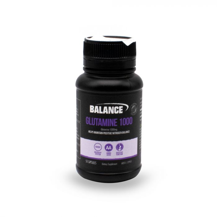 BALANCE L-GLUTAMINE 1000MG 50 CAPS