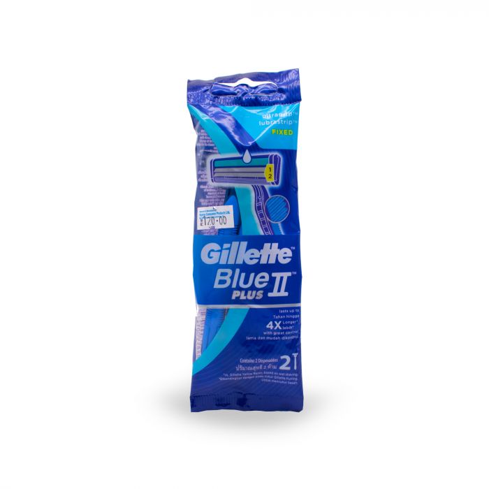 GILLETTE BLUE 11 PLUS POUCH 2S