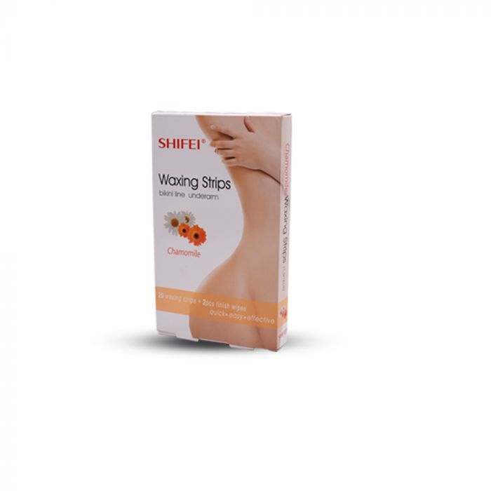 SHIFEI BIKINI WAXING STRIPS CHAMOMILE 20S