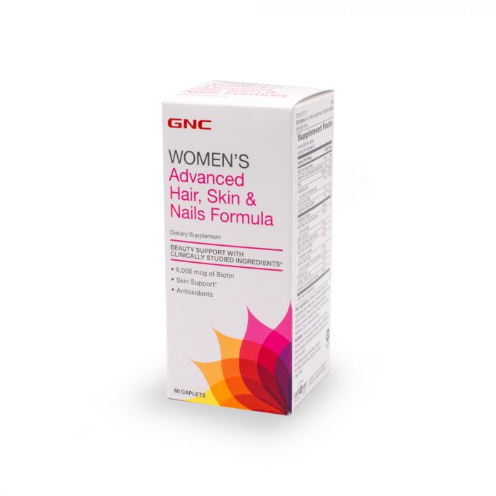 GNC WOMENS ADVANCED HAIR SKIN NAIL 60CAP