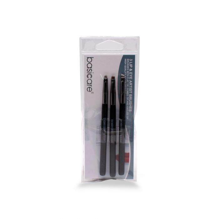 BASICARE BRUSHES 3LIP & EYE BRUSHES 1572