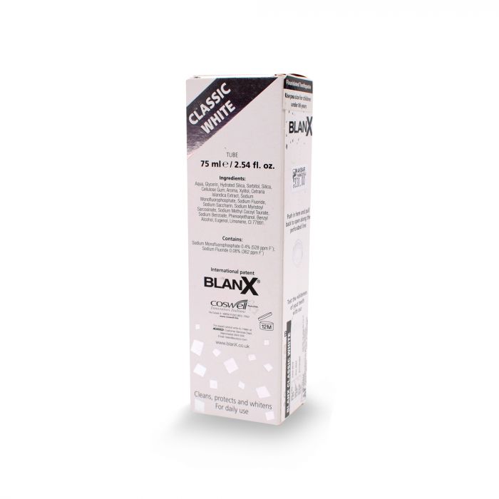 BLANX CLASSIC WHITE TOOTHPASTE 75ML