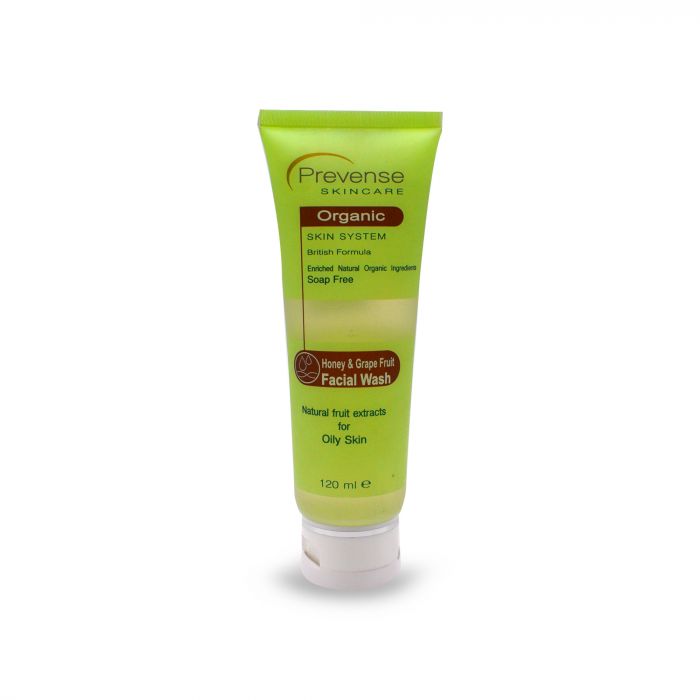 PREVENSE HONEY & GRAPE FRUIT FACE WASH 1