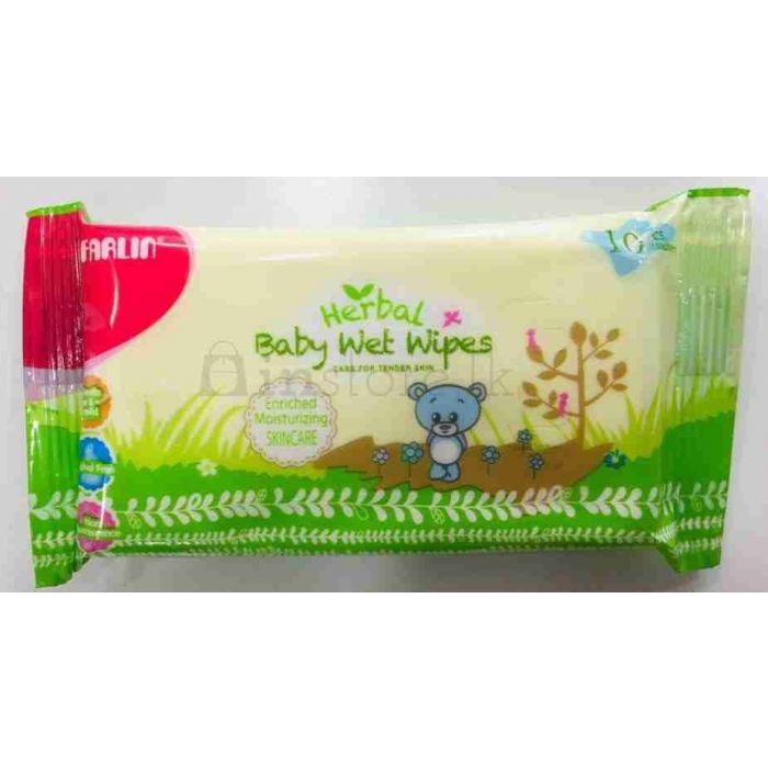 FARLIN HERBAL BABY WET WIPES 10pcs