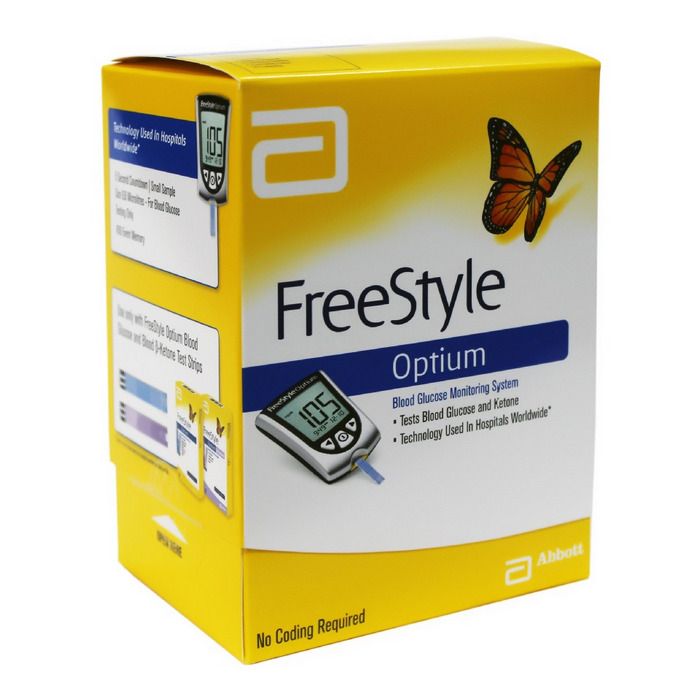 OPTIUM GLUCOSE METER FREE STYLE