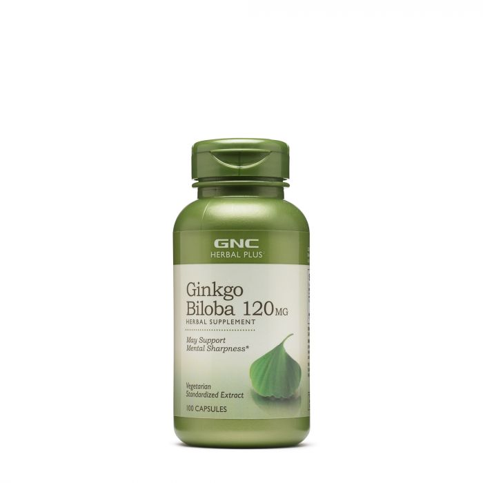 GNC GINKGO BILOBA 120MG 100S 