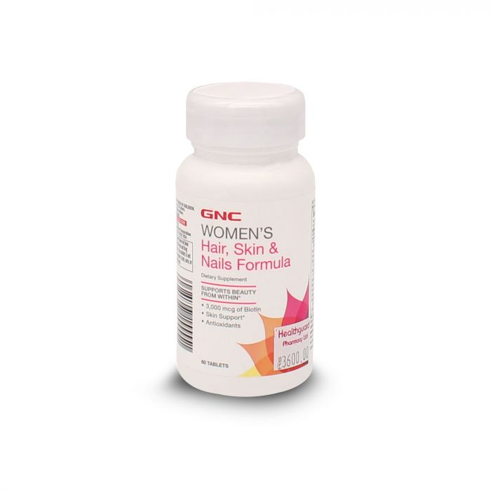 GNC WOMENS HAIR SKIN NAILS 60S 