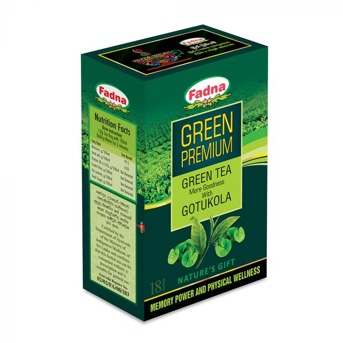 FADNA GRENN TEA WITH GOTUKOLA 18S