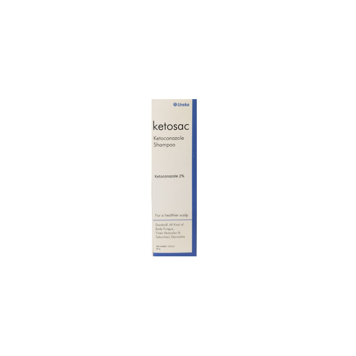 KETOSAC SHAMPOO 2% 60G