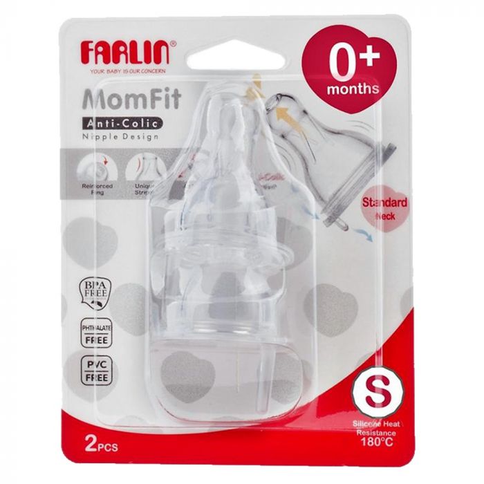 FARLIN STRETCHY ANTI-COLIC NIPPLE  AC-21011 S
