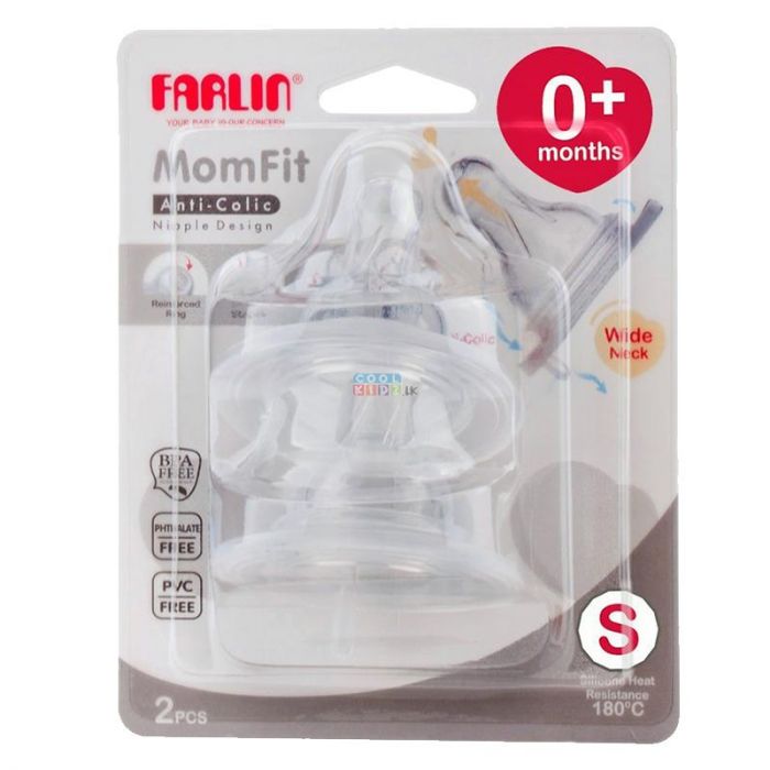 FARLIN NIPPLE FOR WIDE-NECK BOTTLE  AC-22005 S
