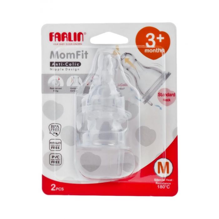FARLIN STRETCHY ANTI-COLIC NIPPLE  AC-21011 M
