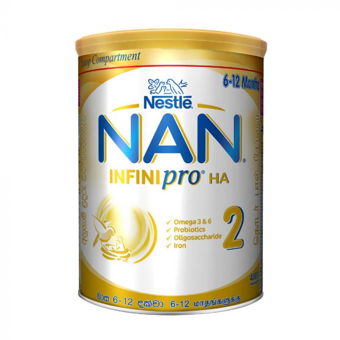 NAN H.A 2 (6-12) MONTHS 400G