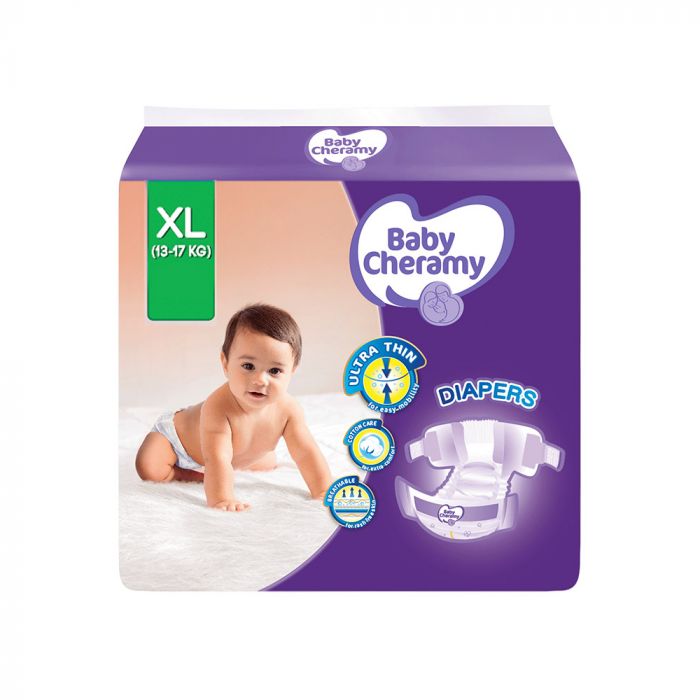 BABY CHERAMY BABY DIAPERS (XL) 4S 