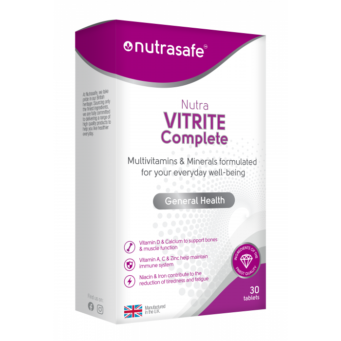 NUTRASAFE VITRITE-COMPLETE TAB 30S