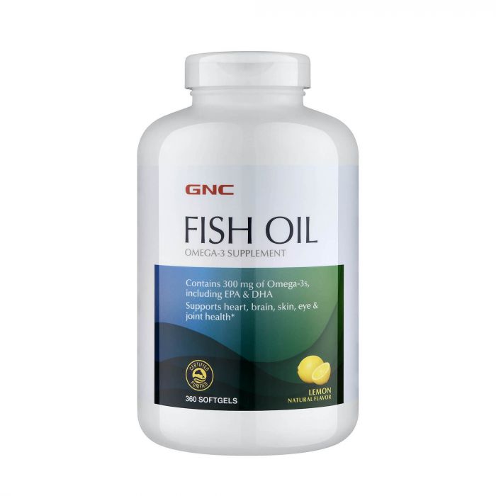 GNC FISH OIL 300MG CAP 360S 472723