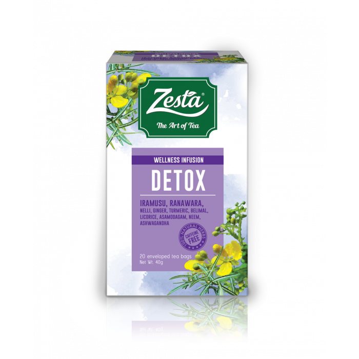 ZESTA WELLNESS INFUSION DETOX 20S