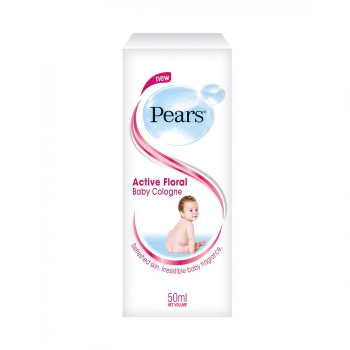 PEARS ACTIVE FLORAL BABY COLOGNE 50ML