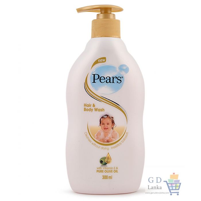 PEARS OLIVE HAIR  BODY WASH 300ML
