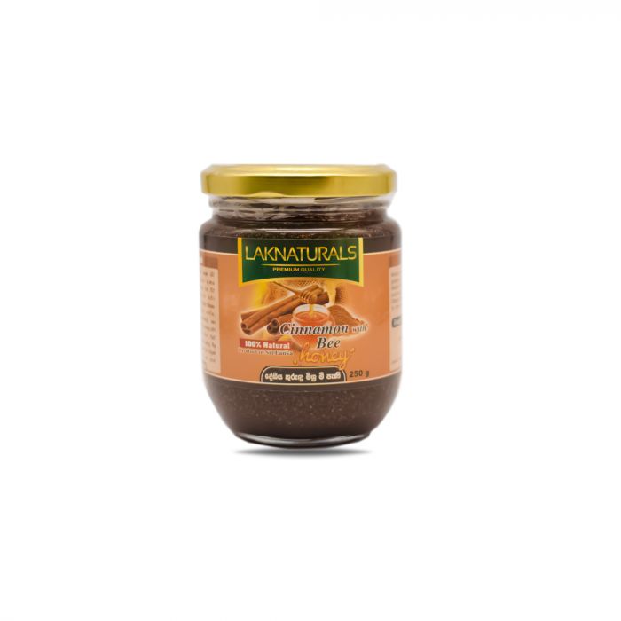 LAKNATURALS CINNAMON WITH BEE HONEY 300G