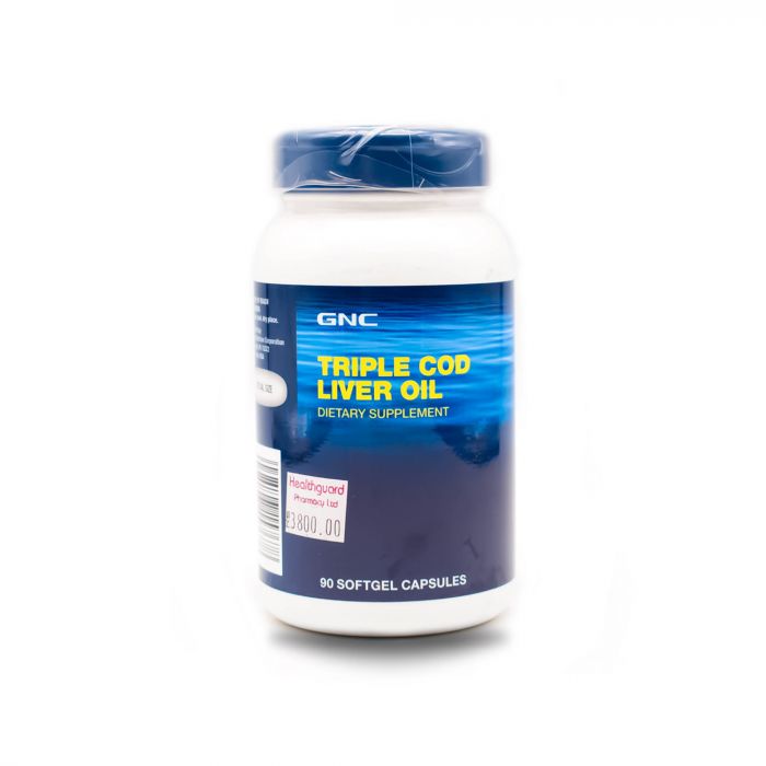 GNC TRIPLE COD LIVER OIL 90SOFT GEL