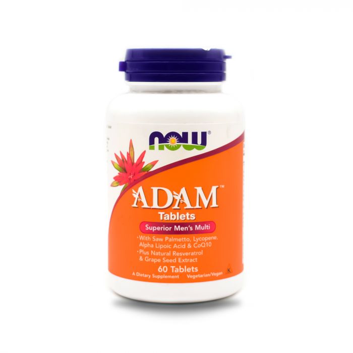 NOW ADAM MENS MULTIVITAMIN TAB 60S