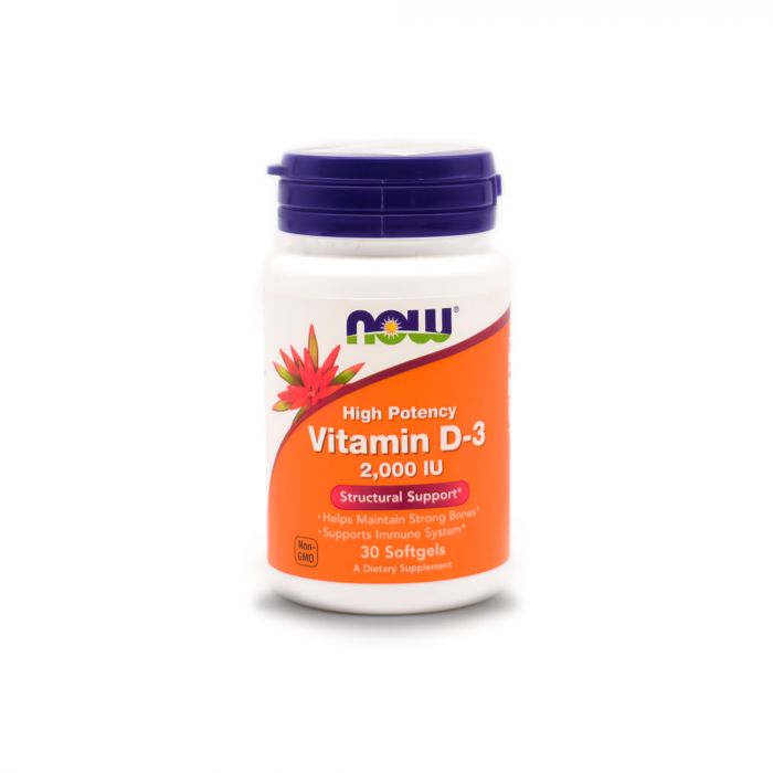 NOW VITAMIN D3 CAP 30S