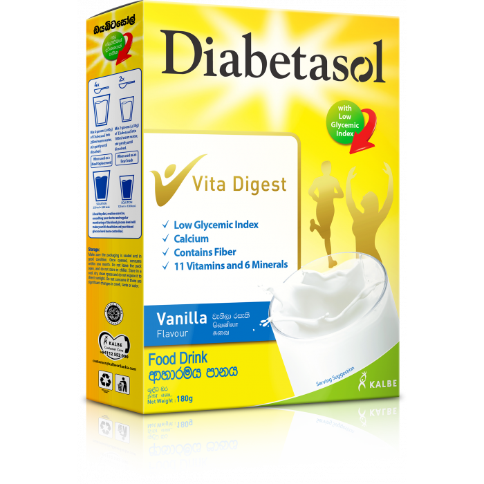 DIABETASOL NUTRITIONAL POWDER FOR DIABETIC 180G
