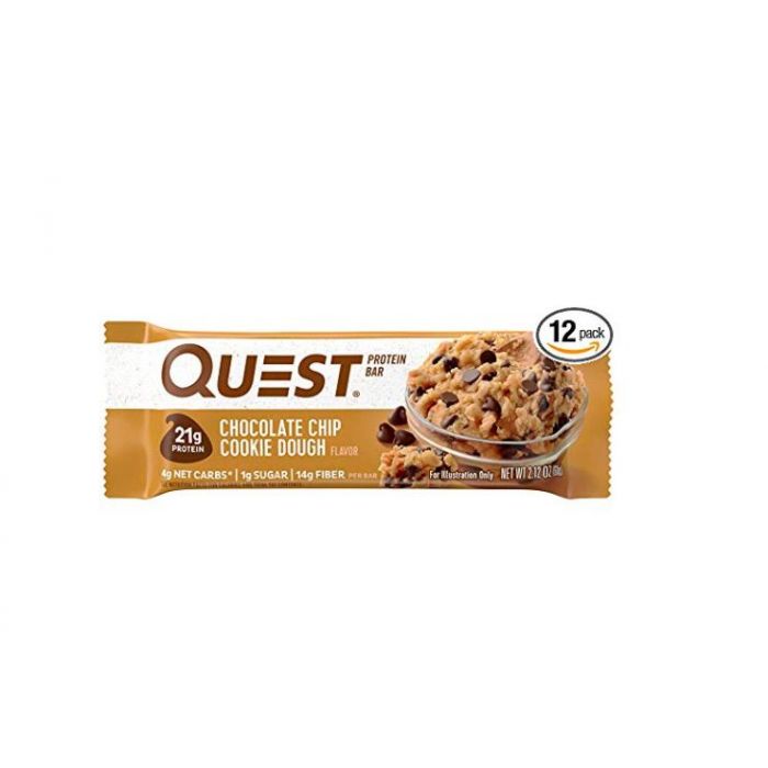 GNC QUEST CHOCO CHIP CO DOU BAR