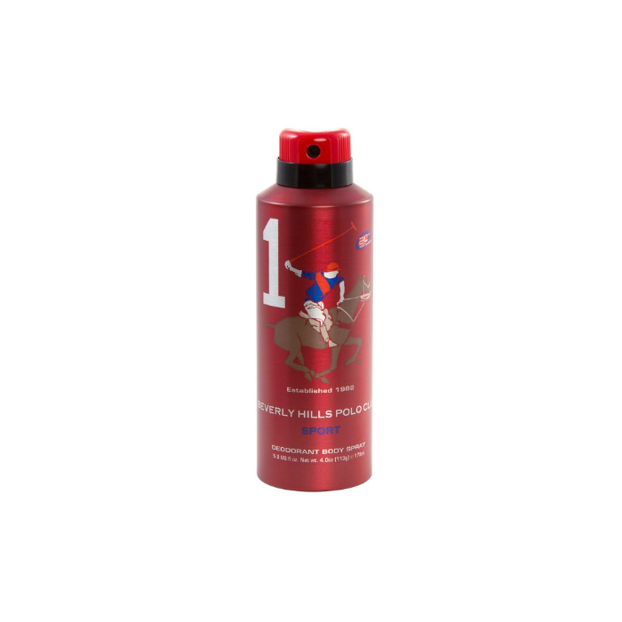 BHPC MENS SPORTS DEO 1 RED 175ML