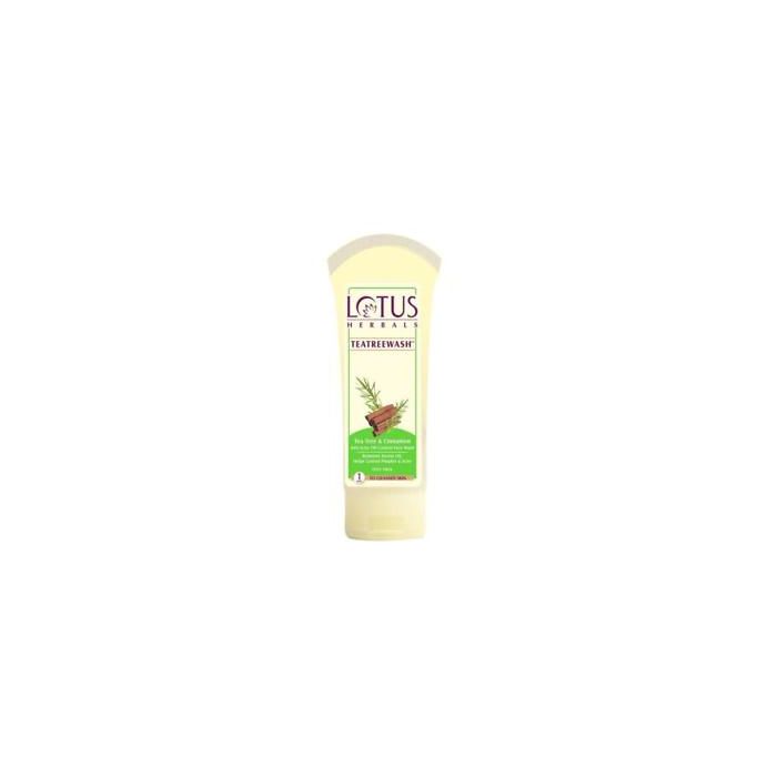 LOTUS TEATREECLEAN TEA TREE OIL CONTROL FACE WASH 80G