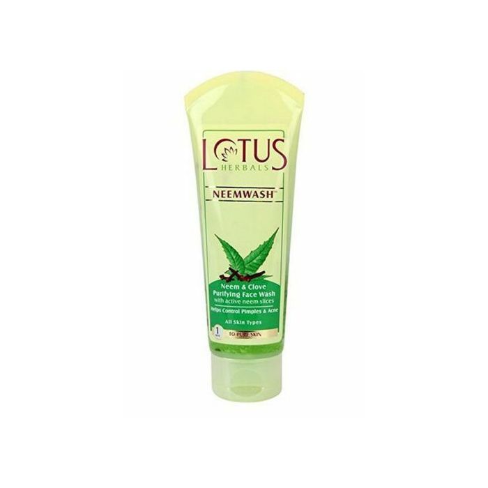 LOTUS  NEEMWASH NEEM & CLOVE ULTRA PURIFYING FACE WASH 120G
