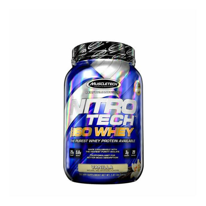 GNC NITRO TECH ISO WHEY VAN 1.8LB802307