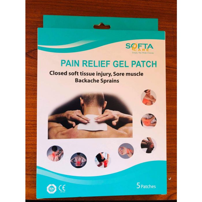 SOFTA PAIN RELIEF GEL PATCH 5S SQ1306