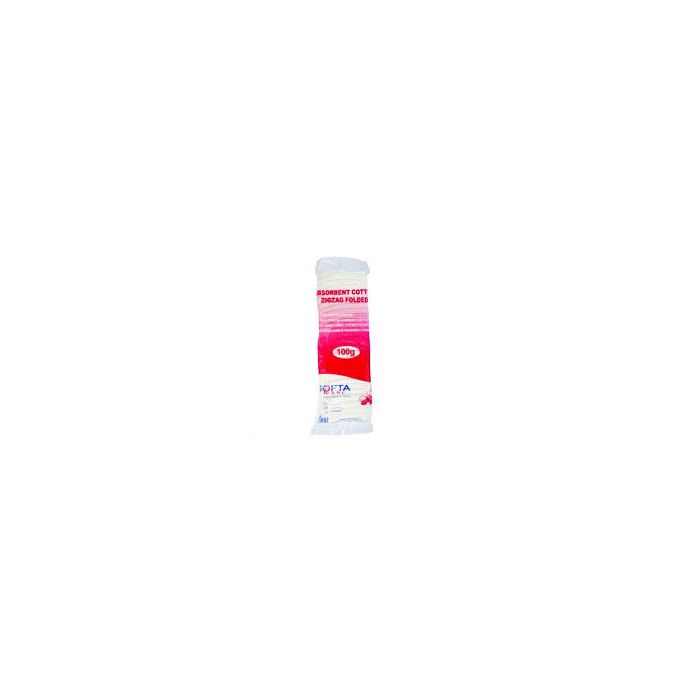 SOFTA COTTON WOOL 100G (ZIG ZAG) SQ8021