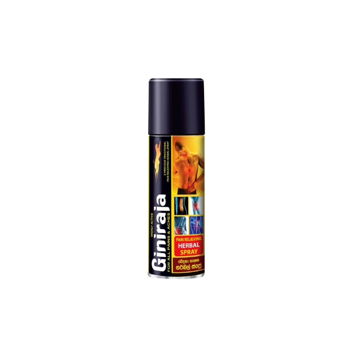GINIRAJA PAIN RELIEVING HERBAL SPRAY 100ML