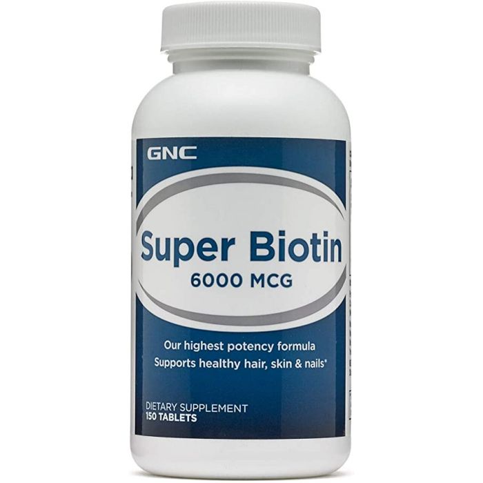 GNC SUPER BIOTIN 6000MCG 150TAB 289113