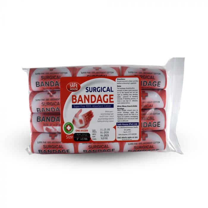COTTON BANDAGE  3 X 5 YDS