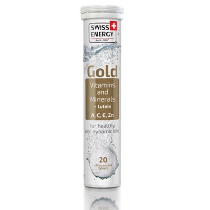 SWISS ENERGY GOLD Vitamins and Minerals + Lutein