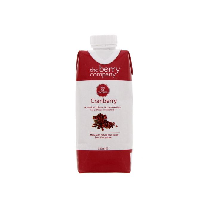 THE BERRY COMPANY CRANBERRY JUICE 330ML