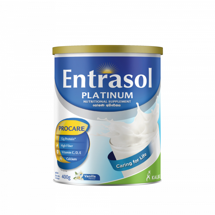 ENTRASOL PLATINUM VANILLA 400g