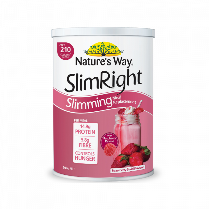 NATURES WAY SLIMRIGHT STRAWBERRY 500G