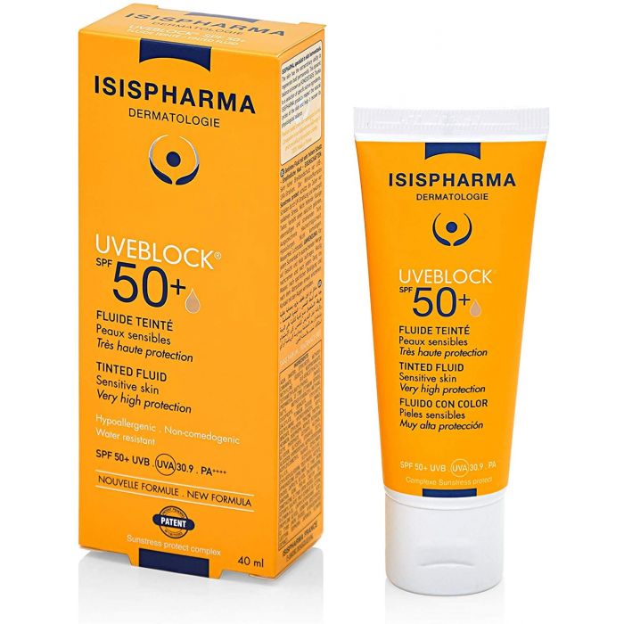 UVEBLOCK SPF 50+ FLUID INVISIBLE