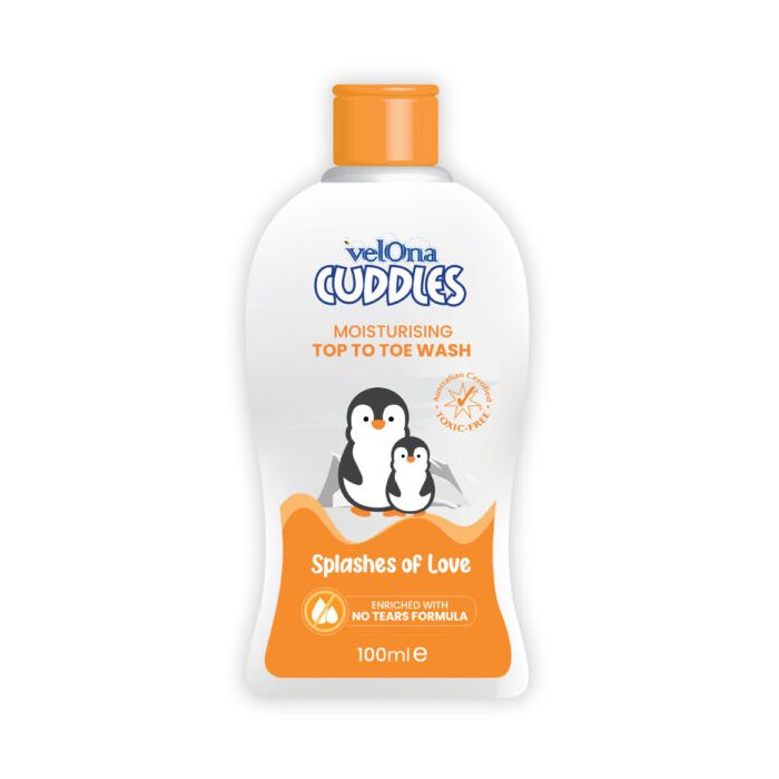 VELONA MOISTURISING TOP TO TOE WASH 100ML