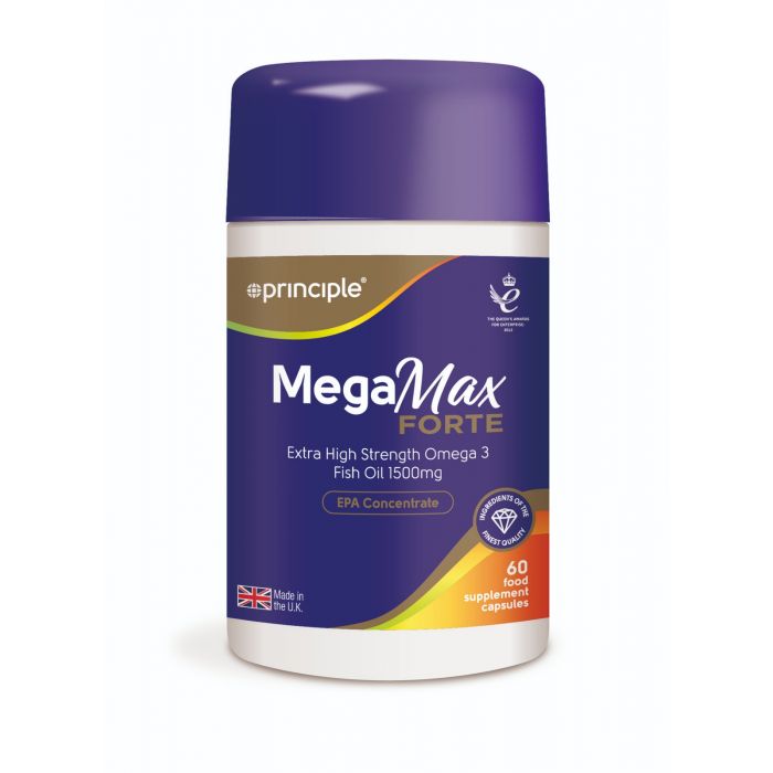 PRINCIPLE MEGAMAX FORTE FISH OIL 1500MG 60S