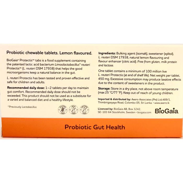BIOGAIA PROTECTIS  TABS 30S