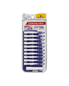 DENTALPRO INTERDENTAL BRUSH SIZE 1