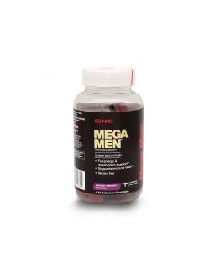 GNC MEGA MEN MIXED BERRY 120GUM 102991
