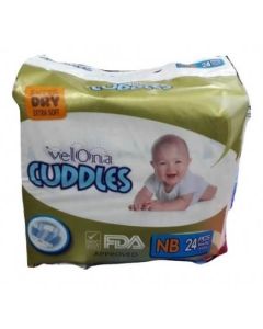 VELONA BABY DIAPERS NEW BORN 24